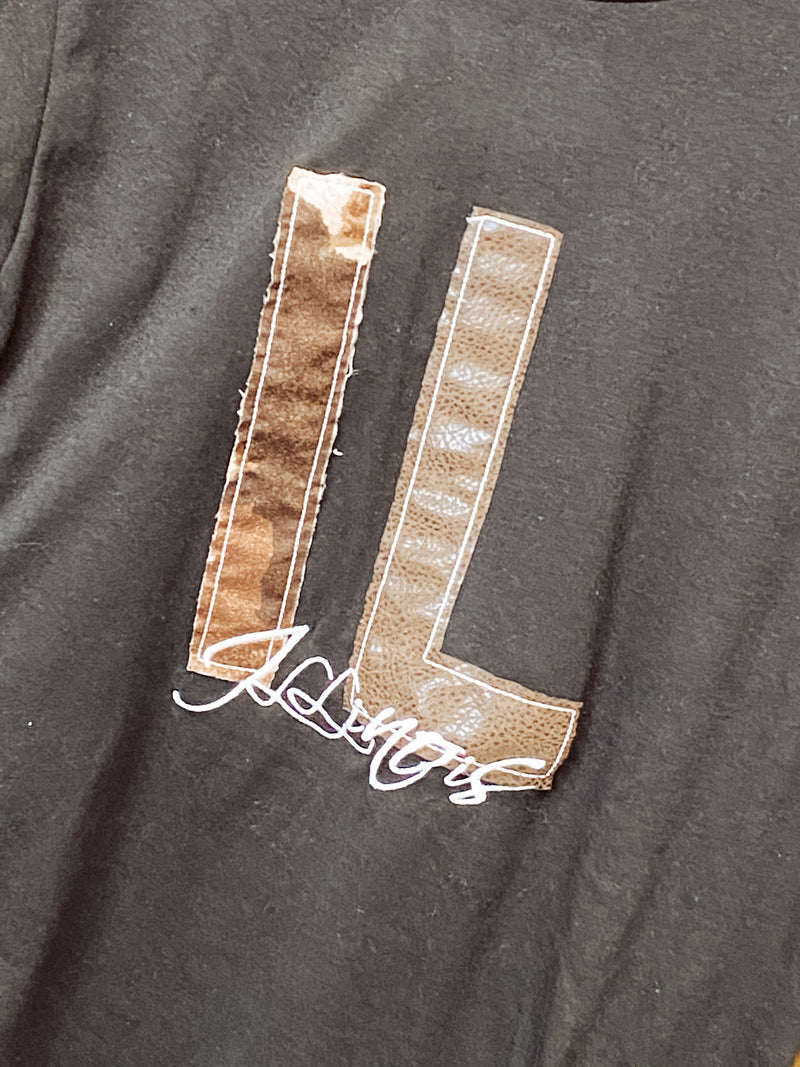 Illinois Cowhide Tee