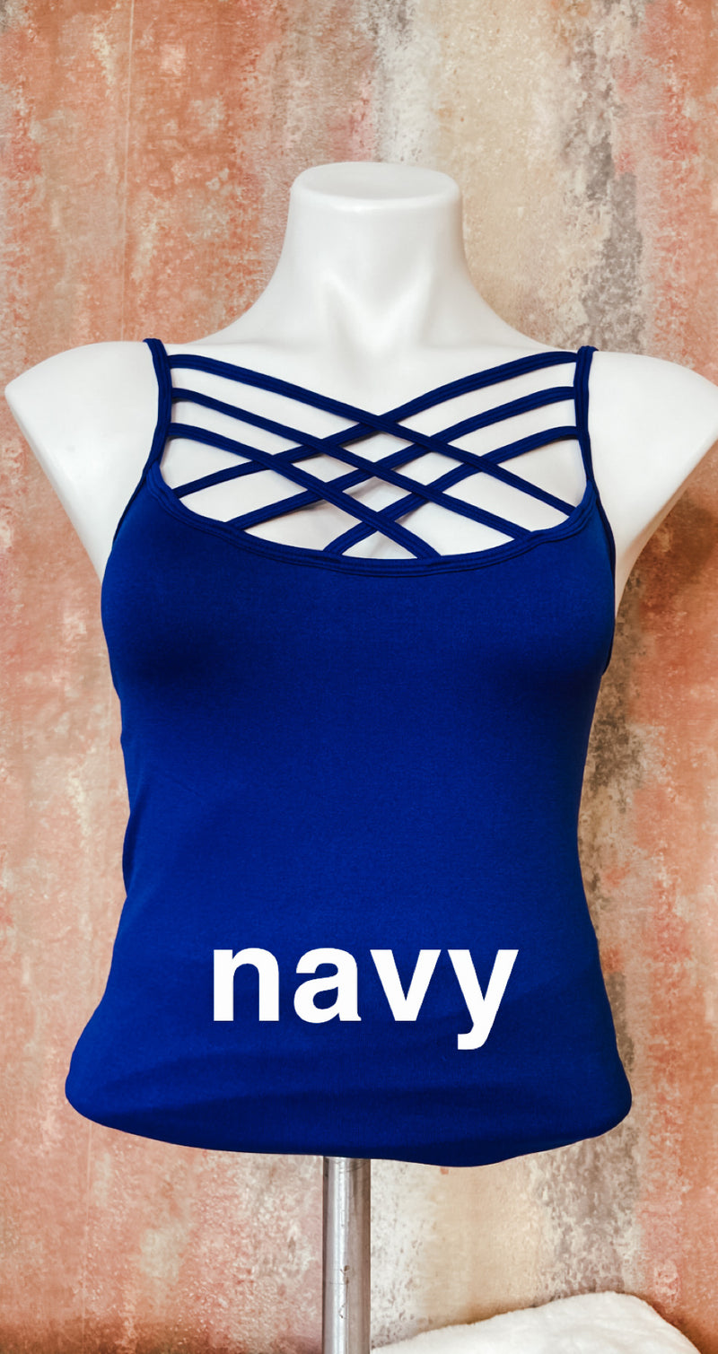 Stretchy Criss Cross Cami