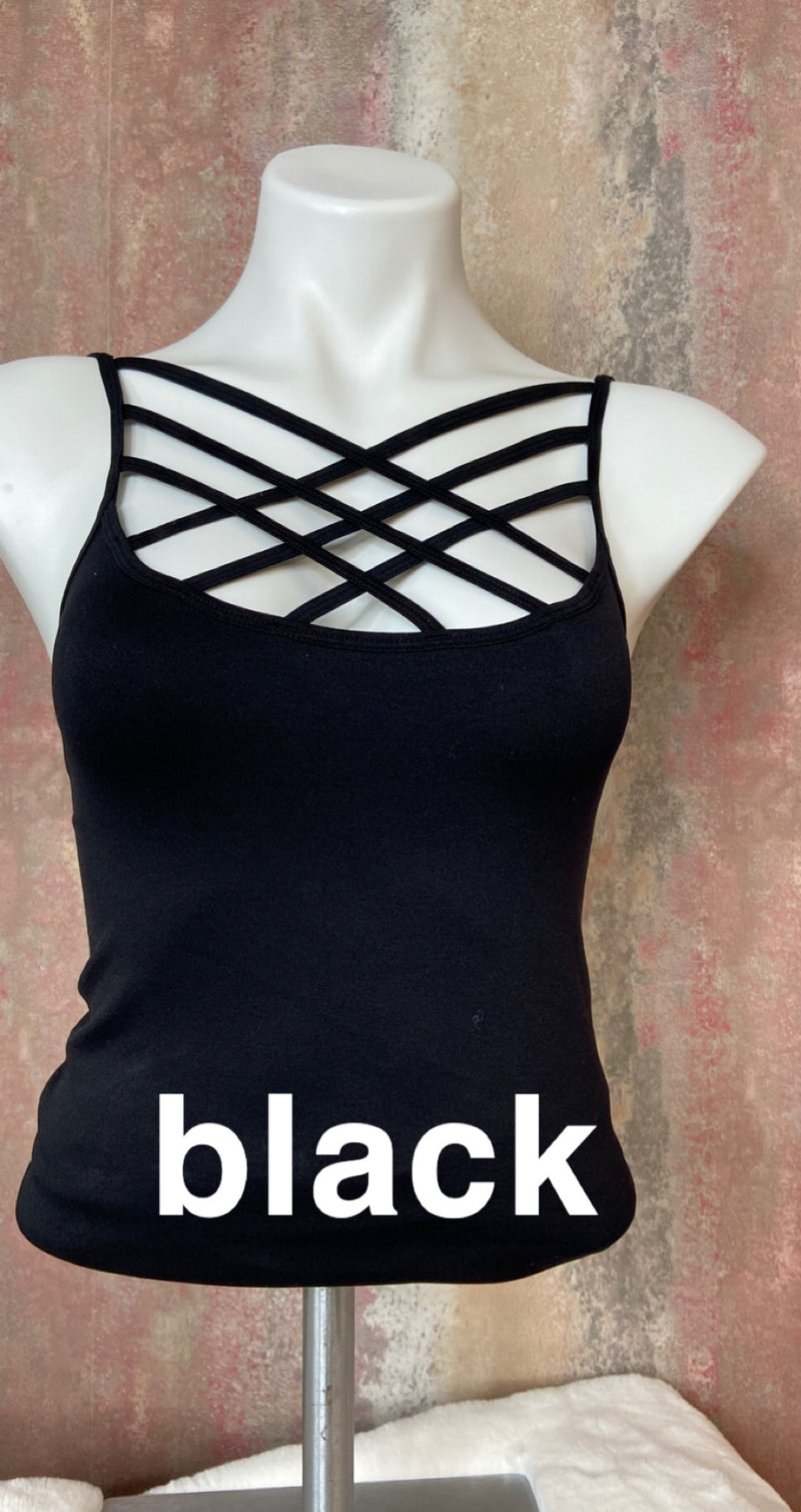 Stretchy Criss Cross Cami
