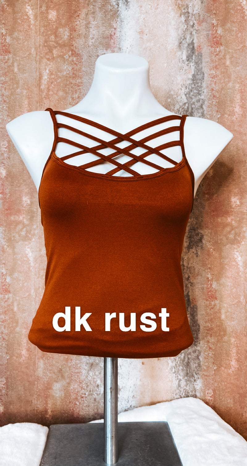 Stretchy Criss Cross Cami