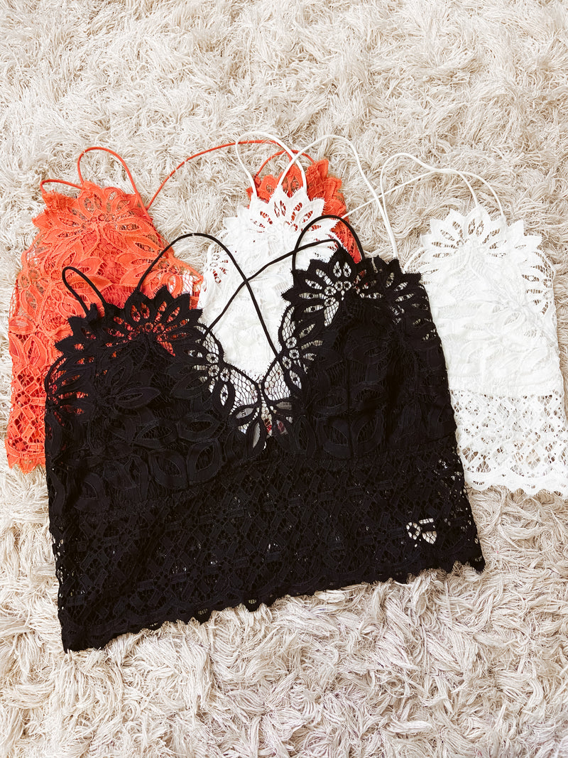 All Over Lace Bralette