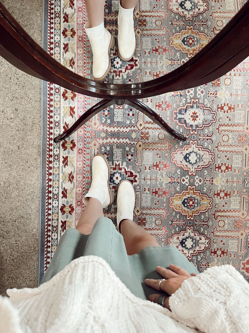Cream Cabin Fever Boot