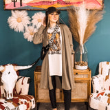 Black Leo Shoulder Sling Bag