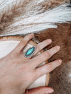 Concho Rope Detail Adjustable Ring