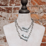 Western Initial Necklace