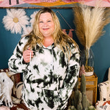 Olive Tie Dye Hoodie