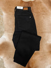 Black High Waist Destroyed Boyfriend Jean