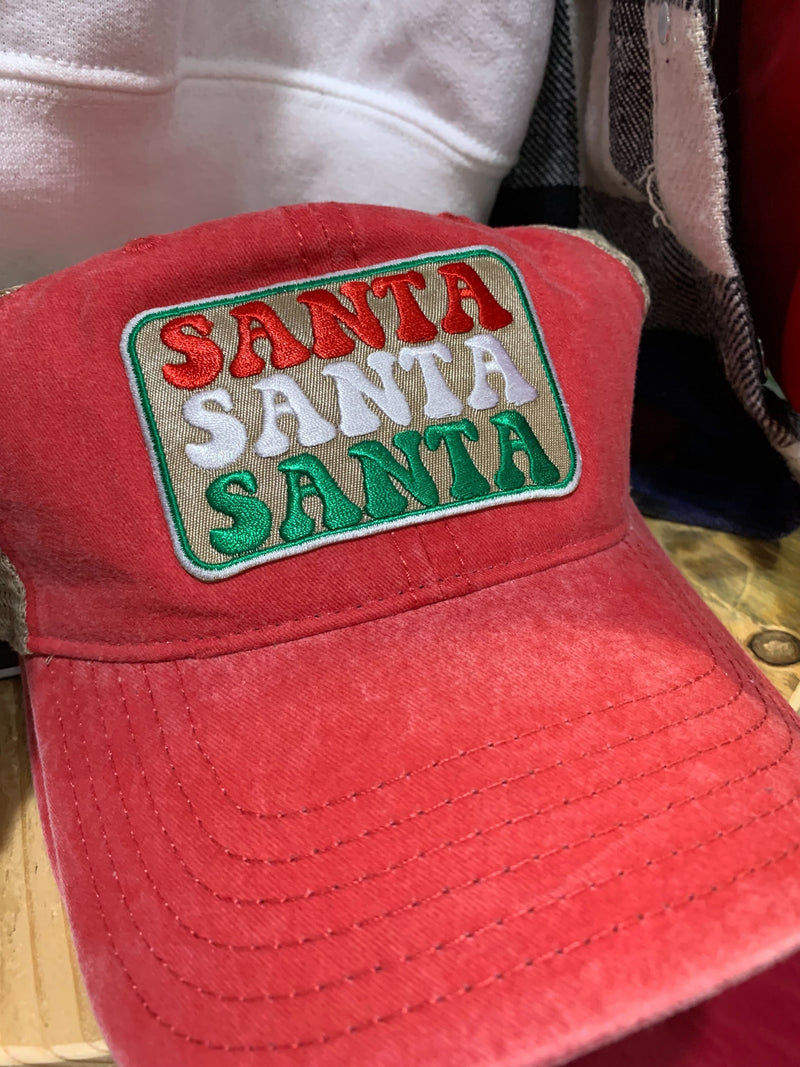 SANTA x3 Hat