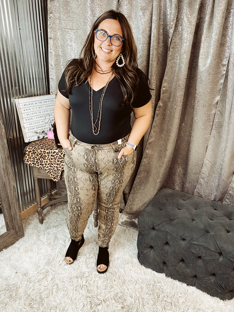 Snake Print Judy Blues