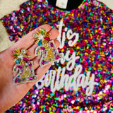 Milestone Birthday Earrings