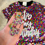 Milestone Birthday Earrings