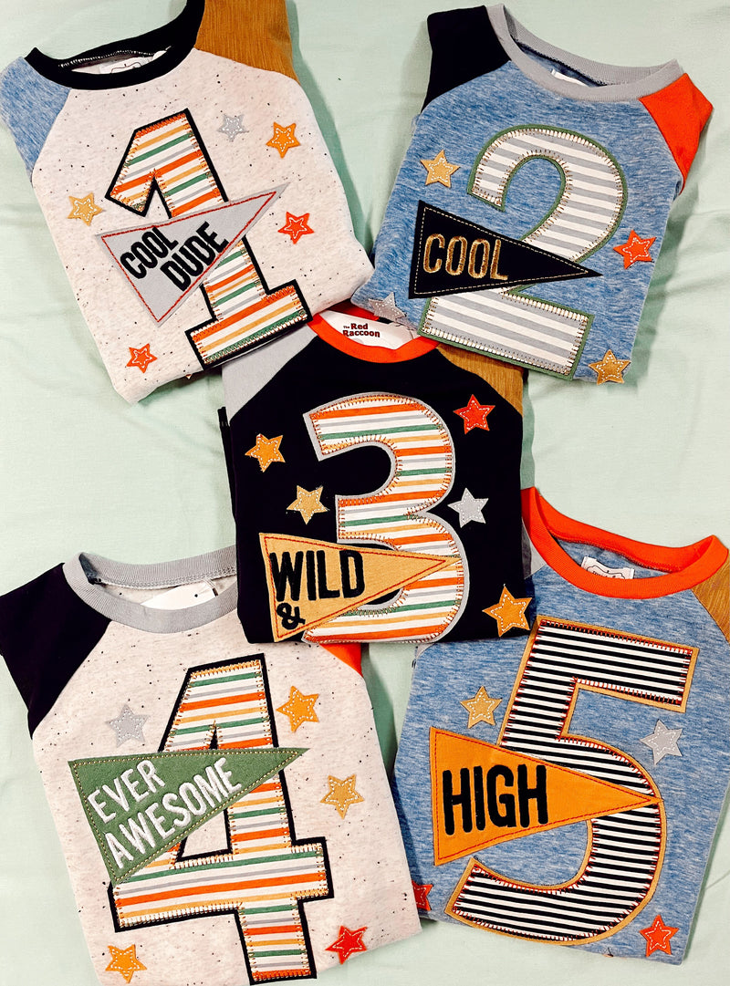Boys Five Birthday Tee