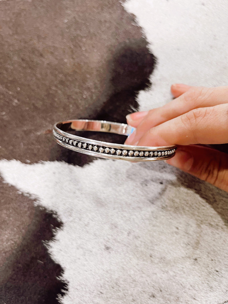 Mini SS Ball Bangle