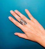 Ball Twist SS Stacker Ring