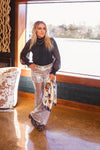 Silver Sequin Pants