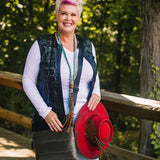 Shoot Strait Red Custom Felt