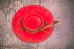 Shoot Strait Red Custom Felt
