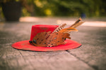 Shoot Strait Red Custom Felt