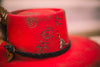 Shoot Strait Red Custom Felt