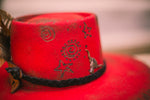 Shoot Strait Red Custom Felt