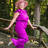 The Jolene Pink Hand Distressed Custom Hat