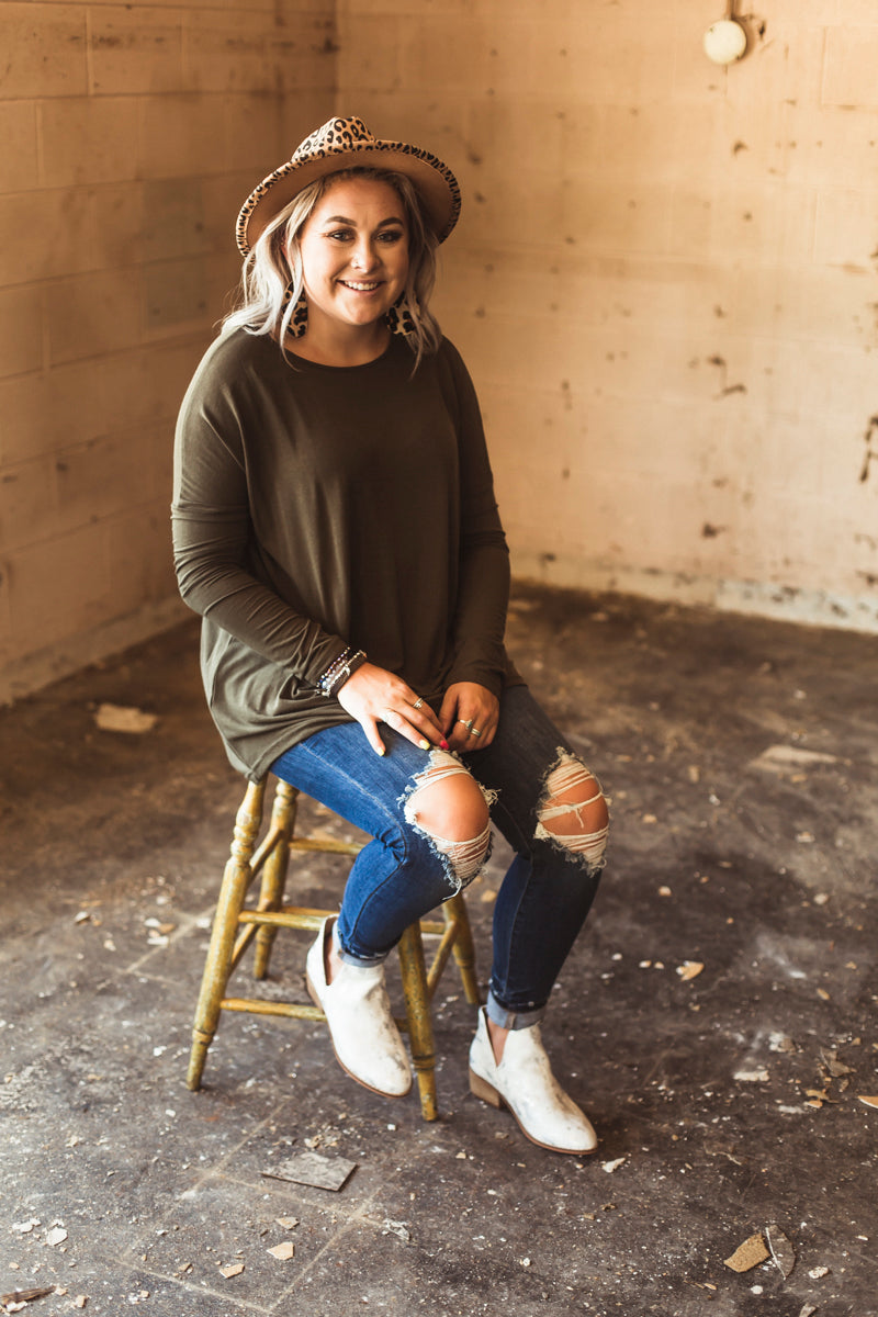L/S Dolman Top