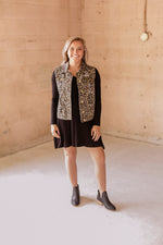 Black L/S Tunic w/ Pockets