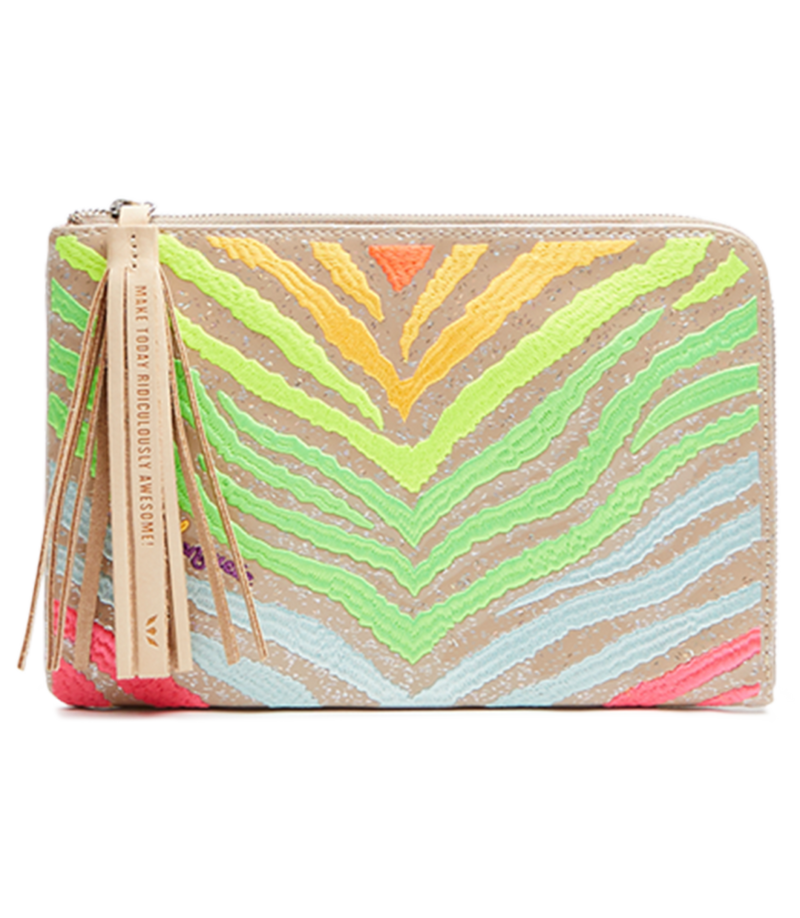 Veronica L Shaped Clutch