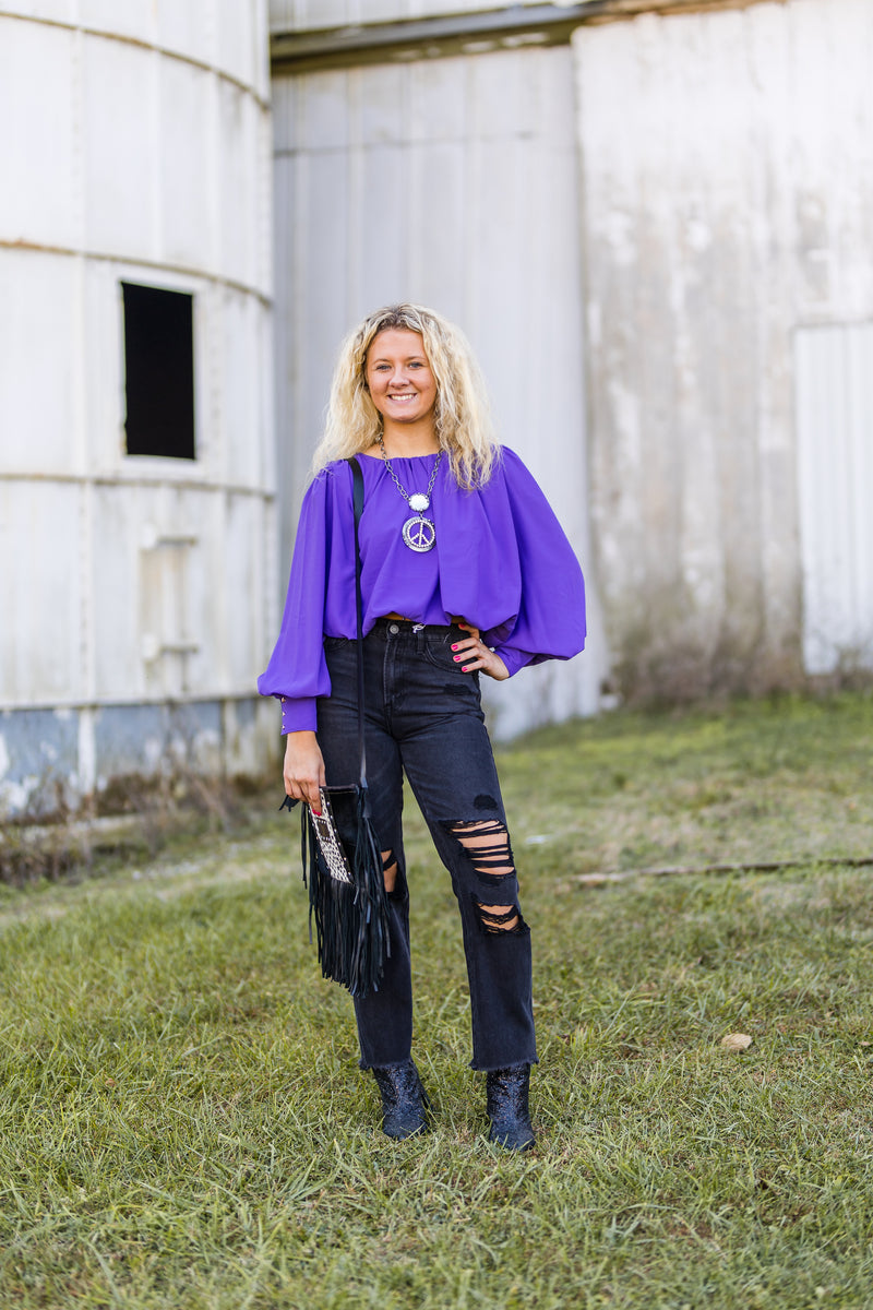 Vintage Black Super High Distressed Crop Straight