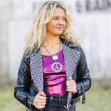 Metallic Sleeveless Bodysuit