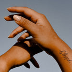 Hand Lettered Temporary Tattoo