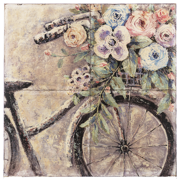 Tile Bike Wall Decor