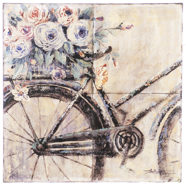 Tile Bike Wall Decor
