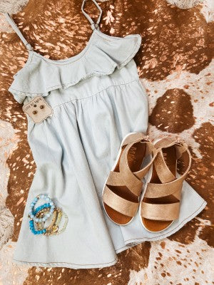 Chambray Denim Dress
