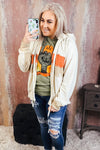Zip Up Colorblock Fleece