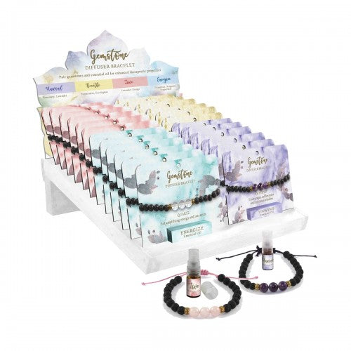 Gemstone Diffuser Bracelet