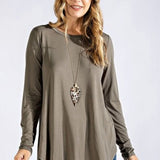 The Fave Basic Round Neck L/S Top