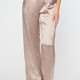 Light Mocha Satin Pant