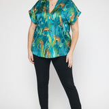 In The Jungle Satin Dolman