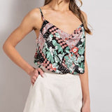 Linen Scallop Hem Shorts