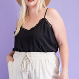 Ruffle Trim Tank