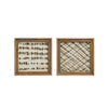 Square Framed Paper Wall Decor