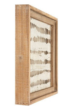 Square Framed Paper Wall Decor