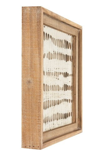 Square Framed Paper Wall Decor