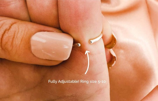 Silver Adjustable Ring