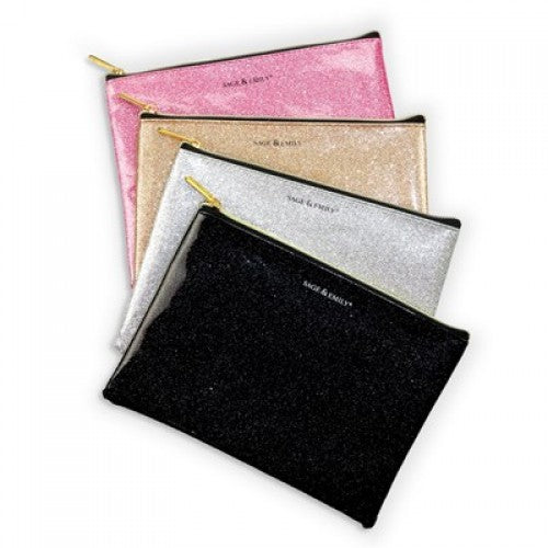Glitter Cosmetic Pouch