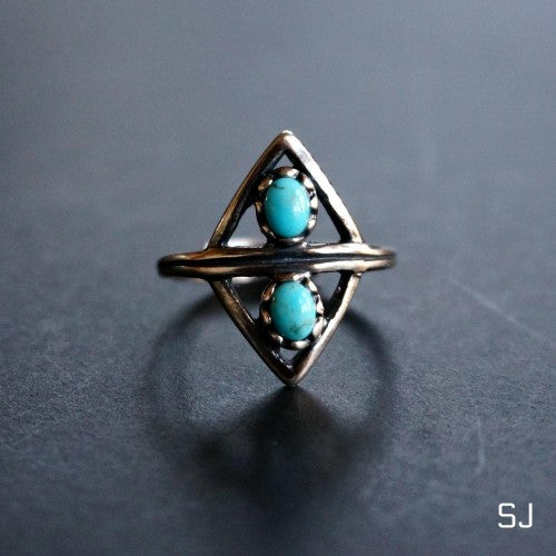 Aurelia Turquoise + SS Ring