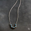 Horseshoe Turquoise + SS Choker Necklace
