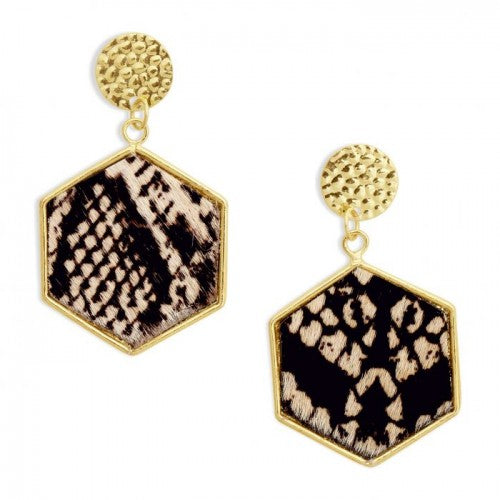Exotic Patterned Earring