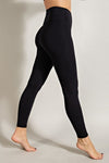 Full Length High Waist Basic Leggings